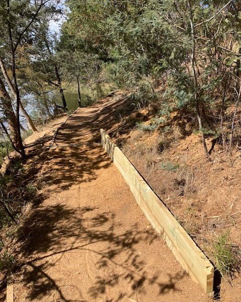 Lake Sambell Walking Track Maintenance March 2021