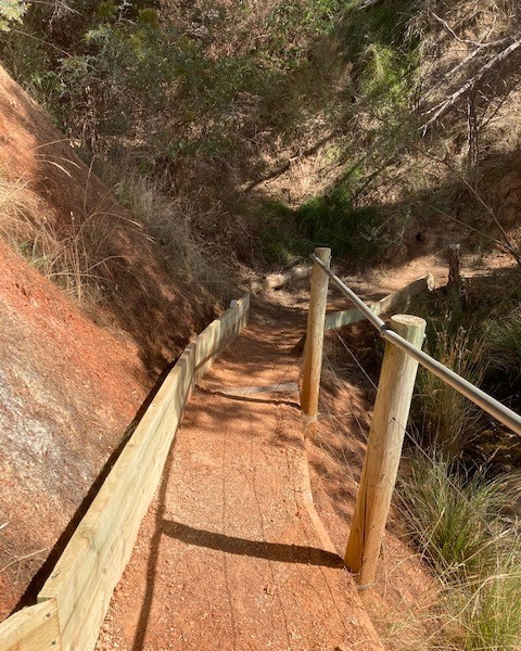 Lake Sambell Walking Track Maintenance March 2021