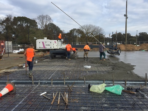 Wahgunyah Hard Court Concrete