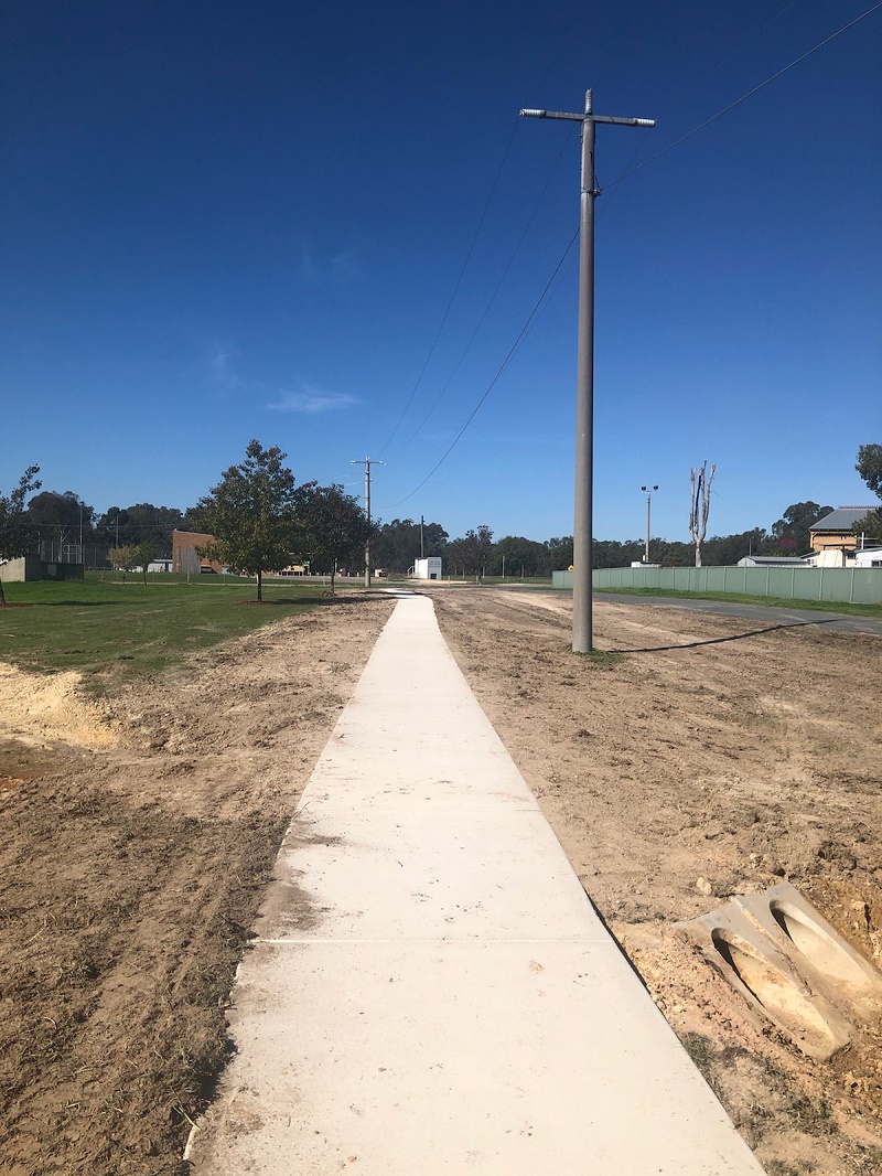 Conness street footpath complete.jpg